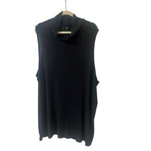 Torrid sleeveless sweater knit turtleneck sz 6